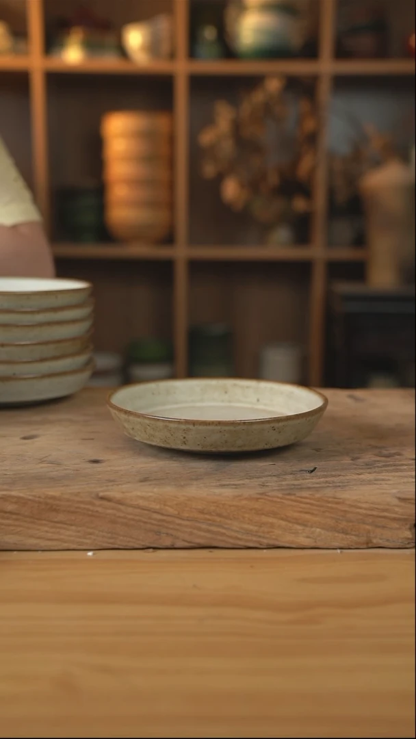 奶奶系列的7英寸利口盘