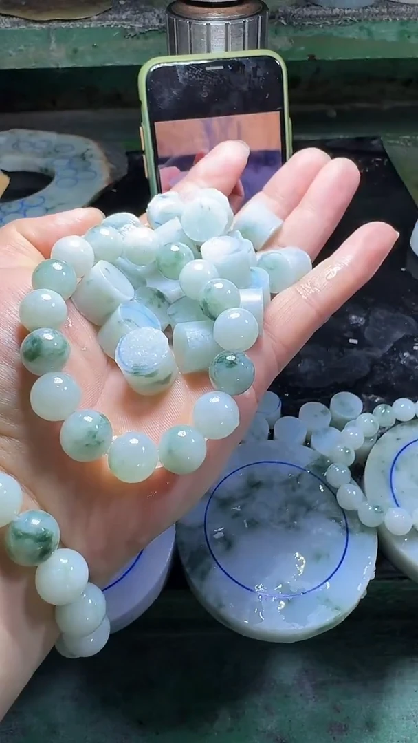 未镶嵌手链翡翠飘花手链12+多样性发一件