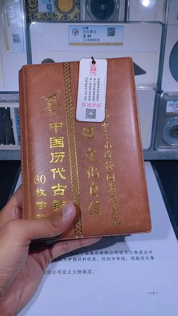 铜琪珍  历代钱币册