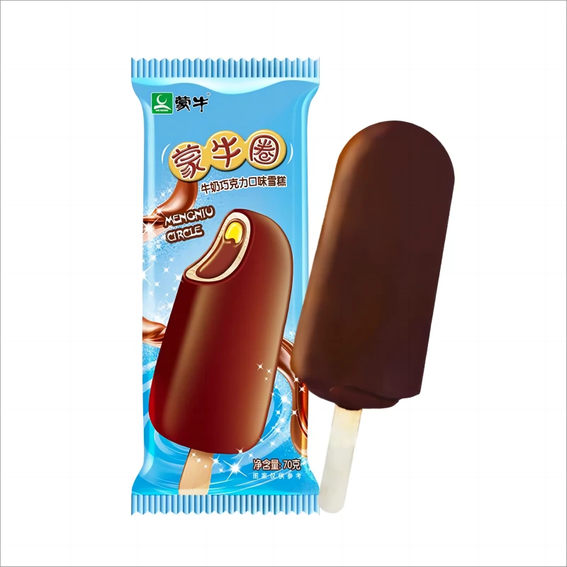 【5支】蒙牛蒙牛圈牛奶巧克力口味雪糕70g