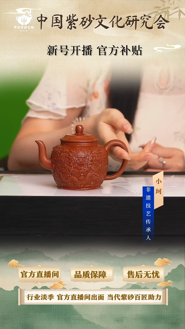 茶壶紫砂陶茶文化鲍  大红袍230cc左右