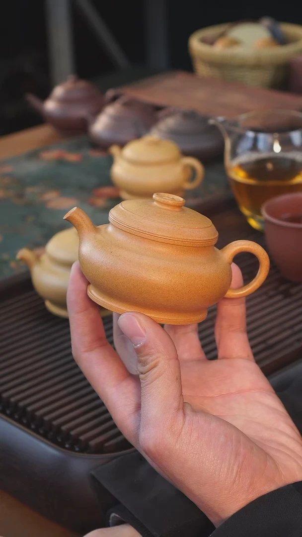 【闪购商品】紫砂茶壶新出窑的颂金