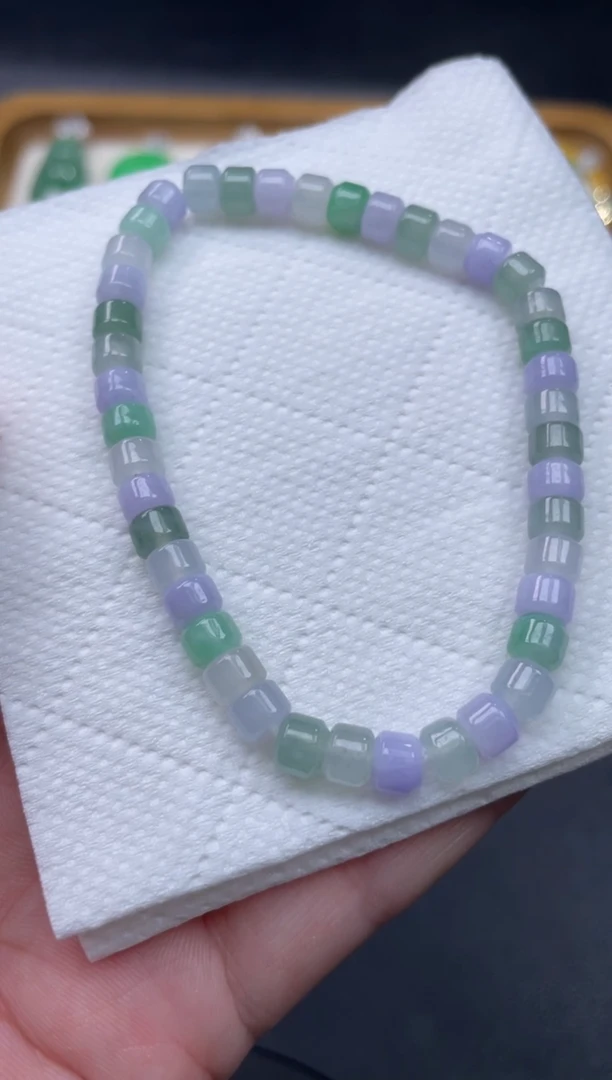 【闪购商品】翡翠手链未镶嵌13........