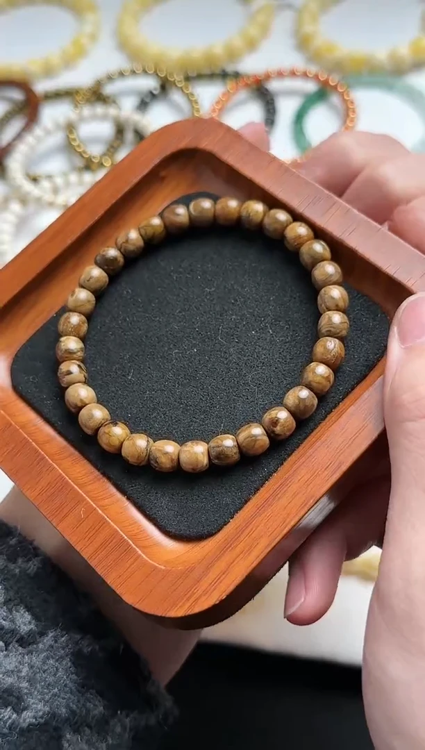 【闪购商品】蜜蜡裸石未镶嵌XZ-缅甸根珀手串7.0mm