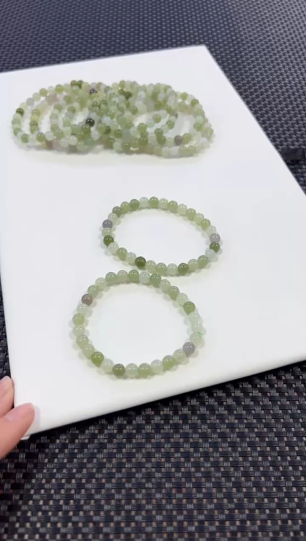 【闪购商品】和田玉手串未镶嵌多宝约6mm+（多样性发一件）