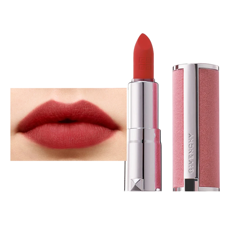 【名品】纪梵希高定粉丝绒唇膏N37色号1.5g（迷你装）