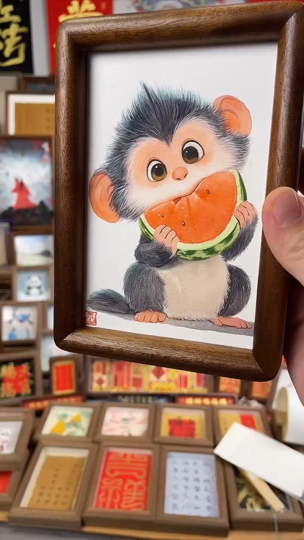书法纯手绘书法绘画作品