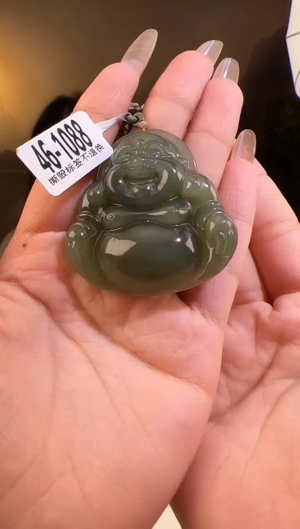【闪购商品】和田玉颈饰未镶嵌佛公1088