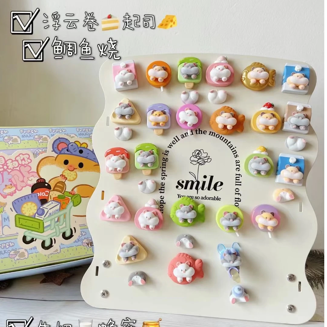 【buff满仓-我想和你贴贴盲袋】壳桃果家正版盲盒手办可爱礼品礼物