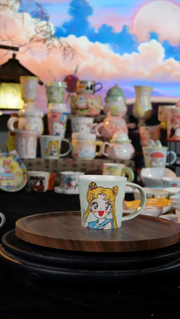 陶瓷便携款手工手绘景德镇陶瓷