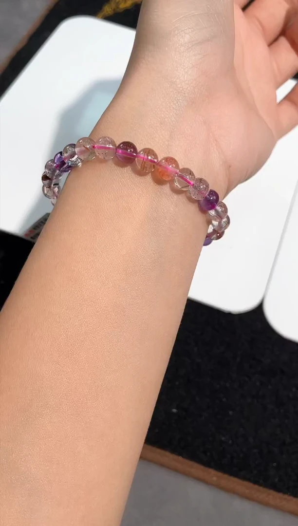 【闪购商品】水晶手链未镶嵌20号黑金超单圈