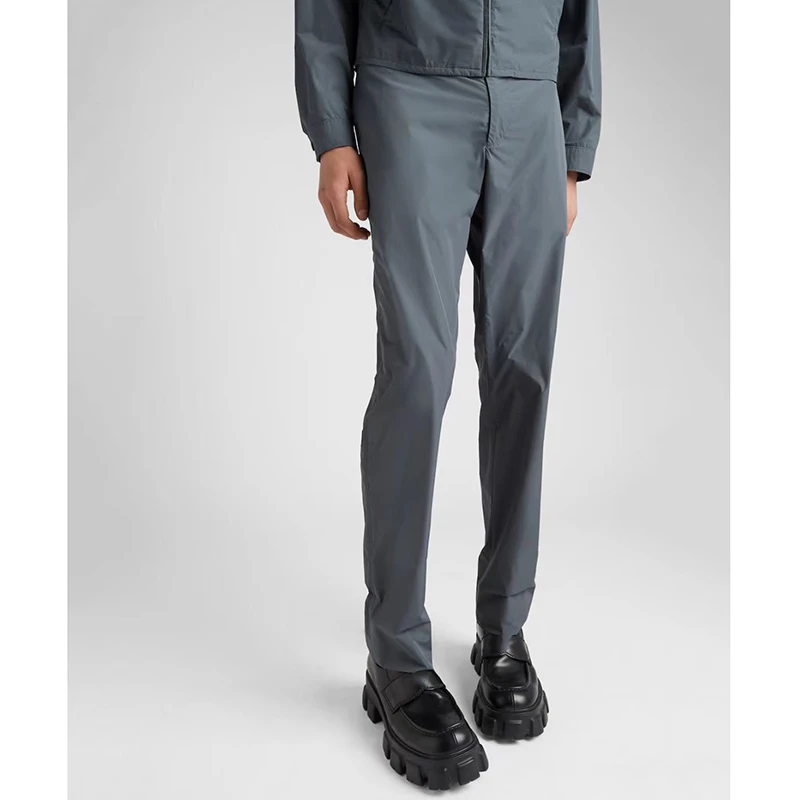 宝丫轻奢  男式时髦商务修身直筒休闲裤K1080