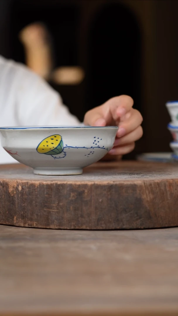 瓷片景德镇高温釉下彩（食品级）