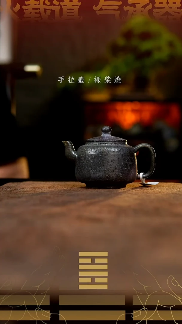 夸烧柴烧墨林壶826