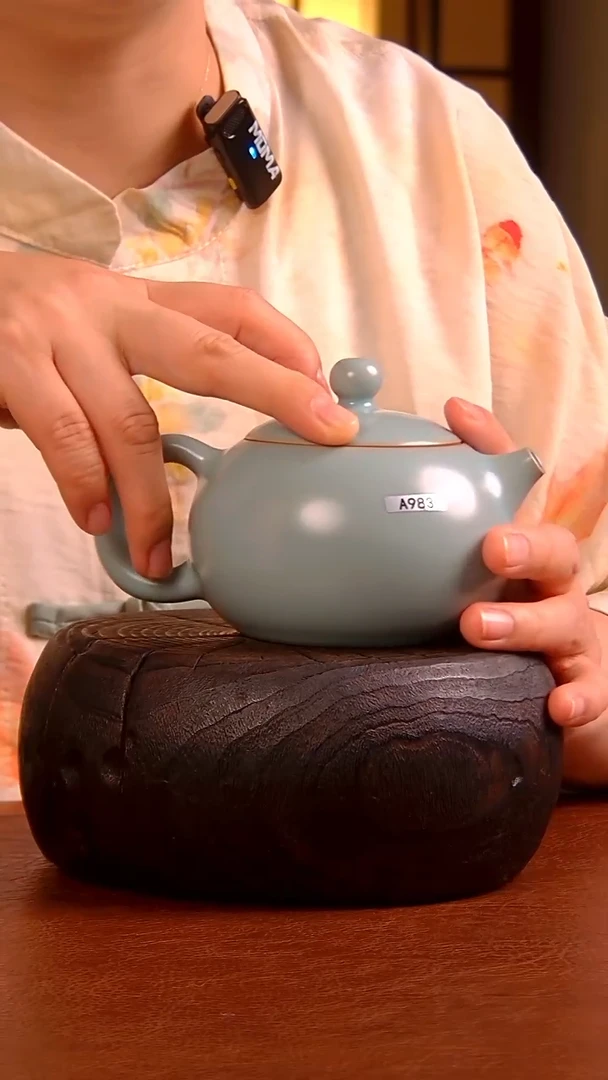 瓷片带款 西施壶 98