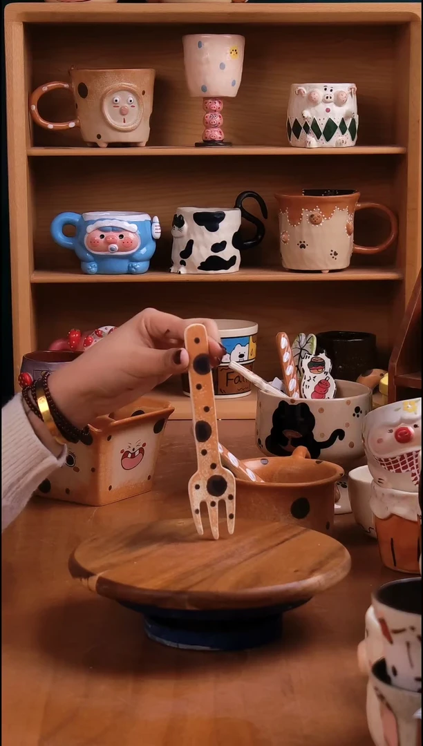 摆件陶景德镇原创手工陶瓷