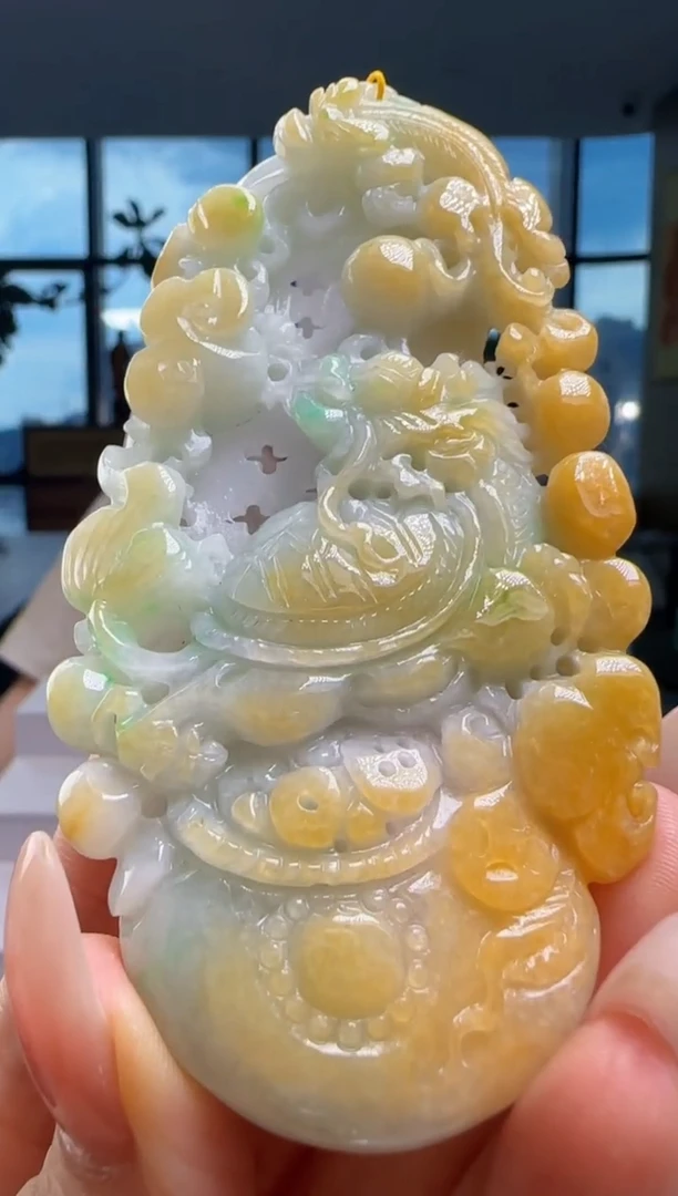 吊坠(不含链)未镶嵌翡翠YJ@@960Q3J21475