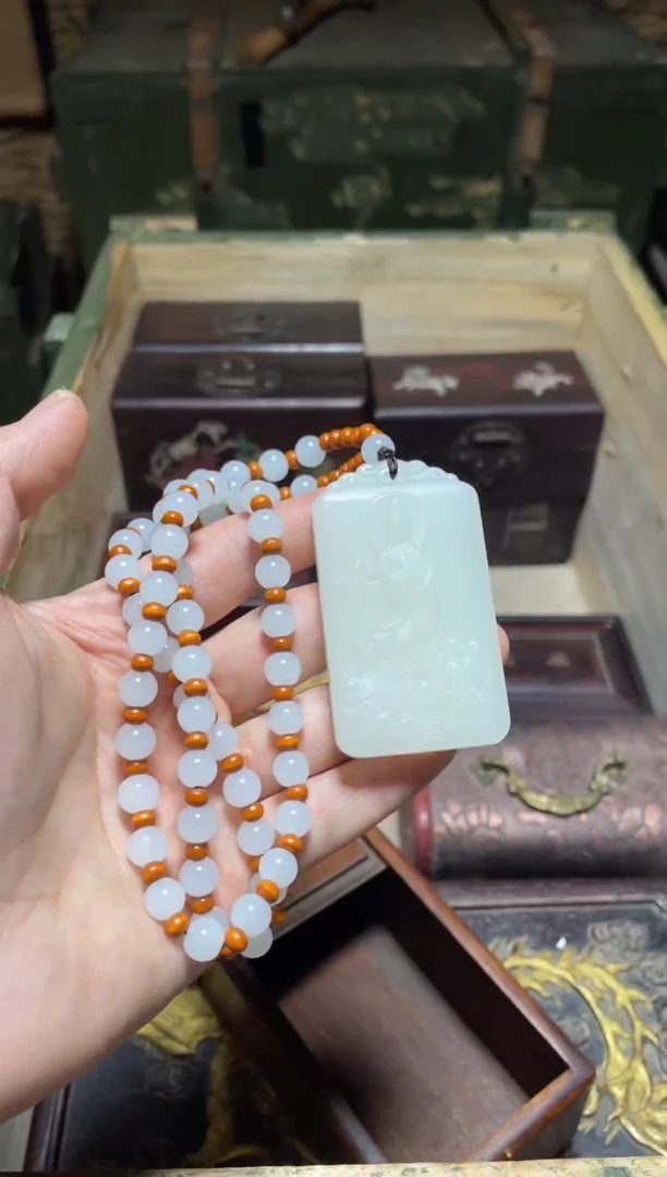 【闪购商品】双面工站观音1件带链子