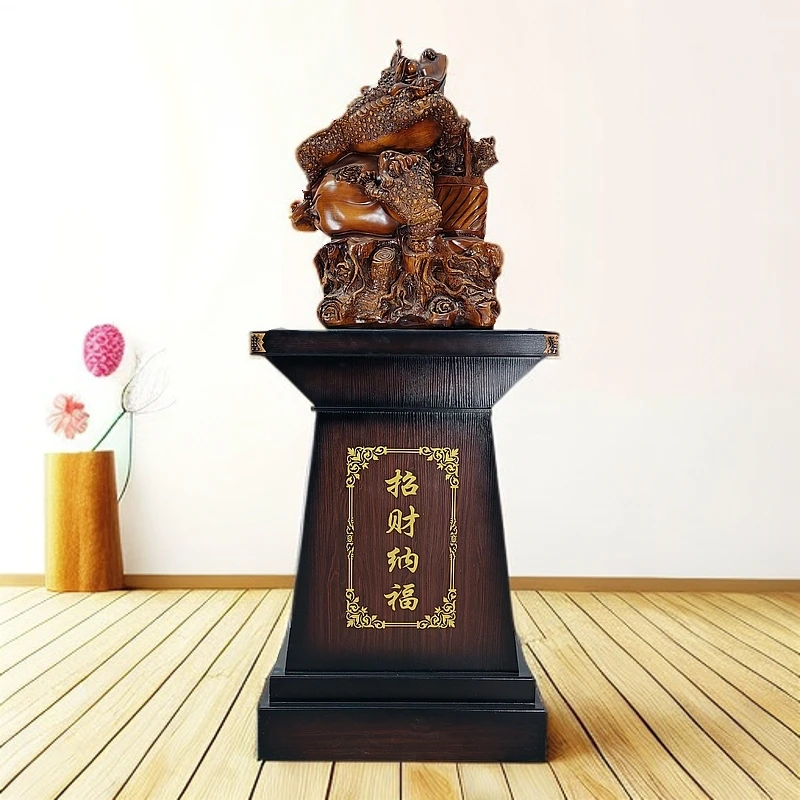 招财金蟾摆件三足蟾蜍聚宝金蝉店铺玄关装饰送人开张礼物开业礼品