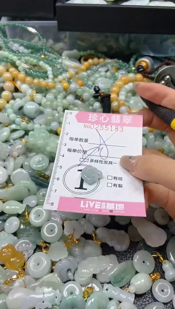 翡翠未镶嵌颈饰闪购0255183多样性发其一