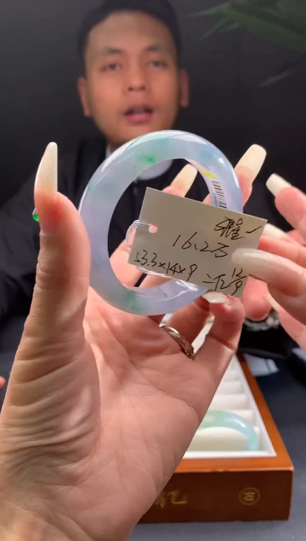 未镶嵌手镯翡翠雅翡翠手镯 下单联系小耳机#