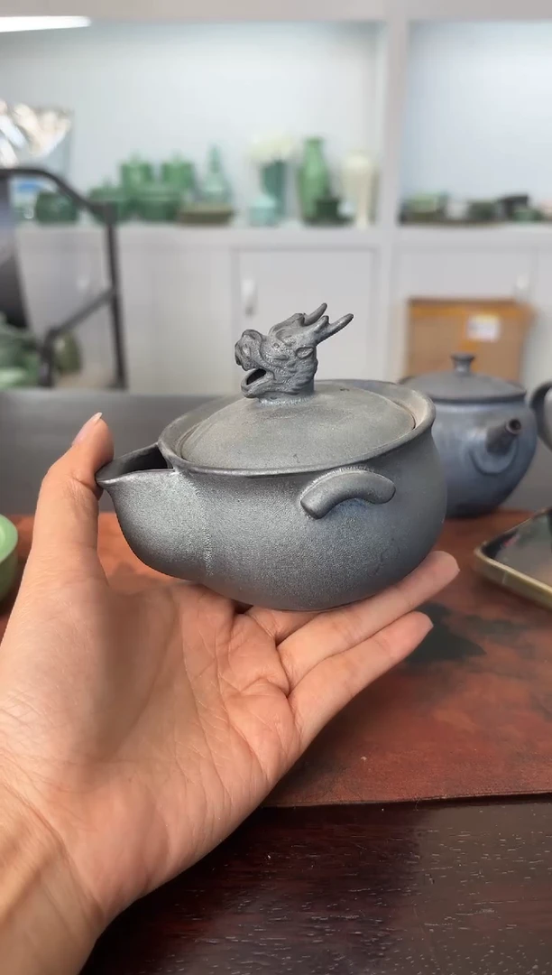 云间青瓷 小米茶器   龙