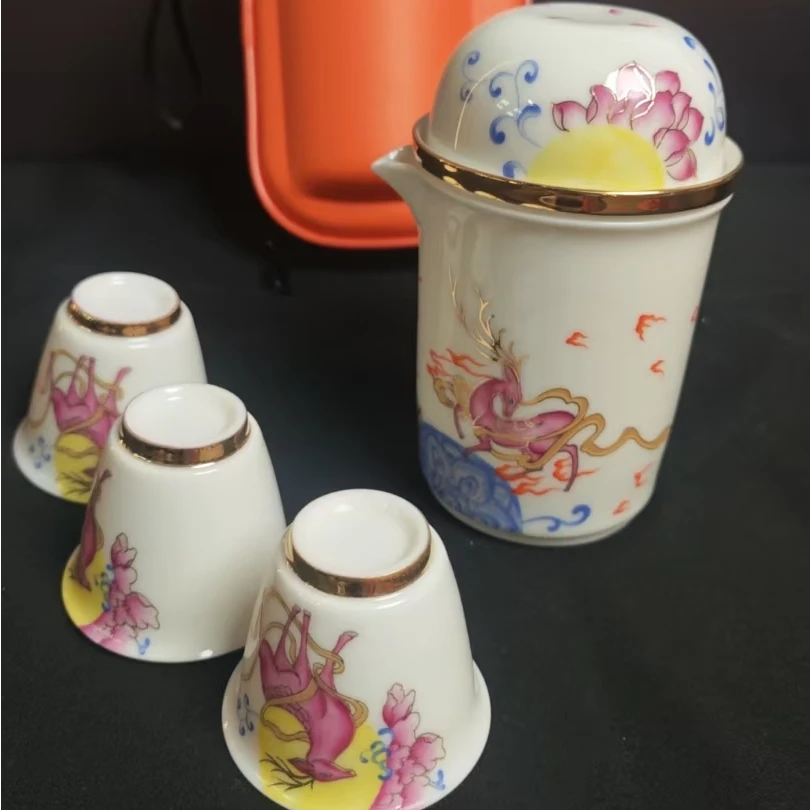 亚鑫闪购福利旅行茶具神鹿ys357