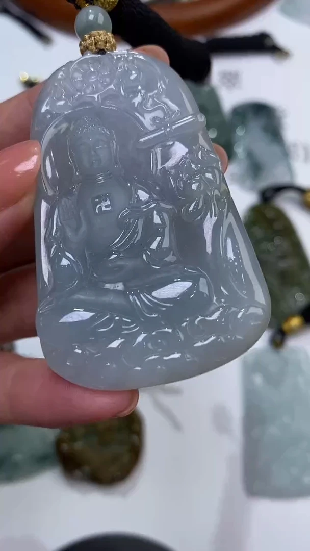 未镶嵌挂件翡翠308987
