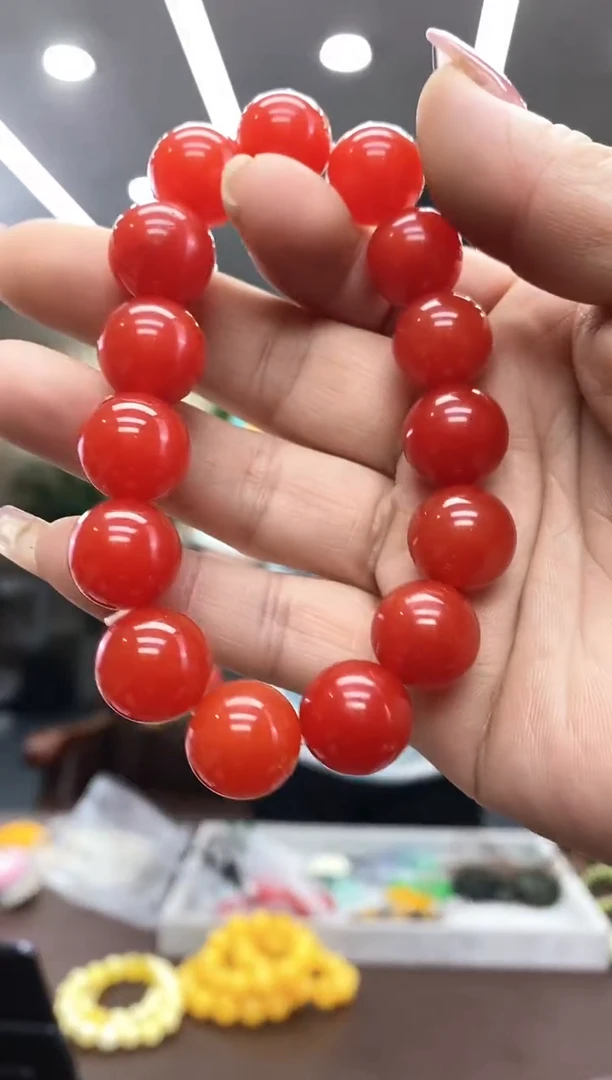 【闪购商品】岫玉14手串未镶嵌手串