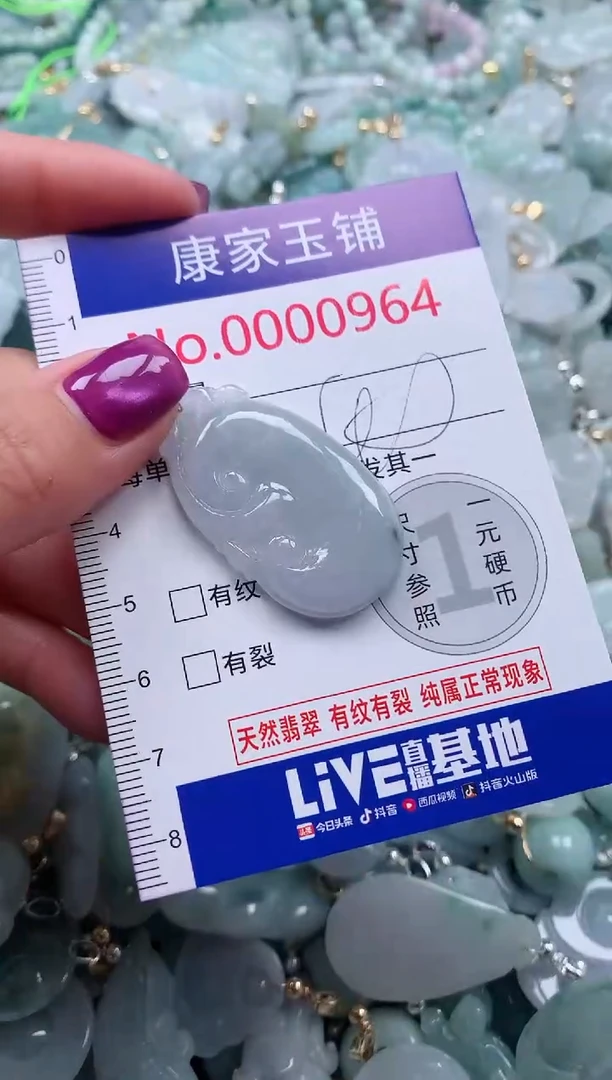 颈饰未镶嵌翡翠964