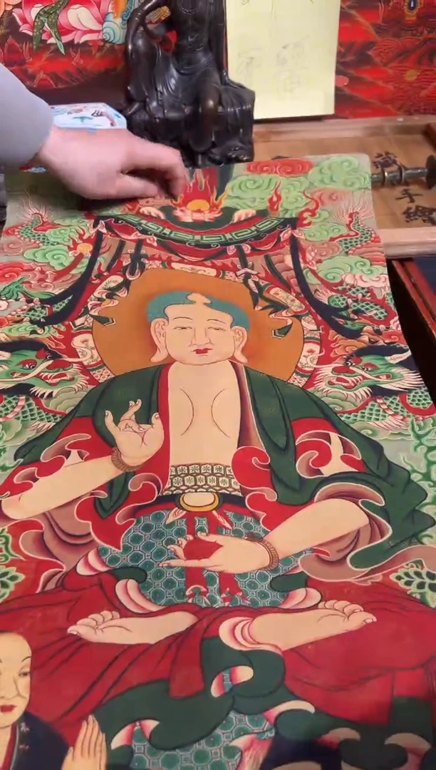 卷轴画卷轴画奥奥的唐卡