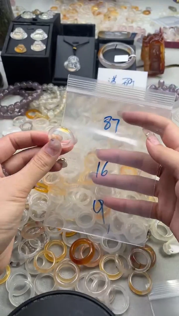 未镶嵌戒指玛瑙/玉髓87