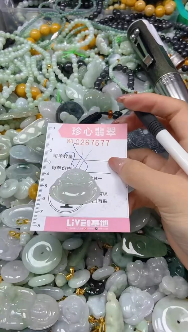翡翠未镶嵌颈饰闪购0267677