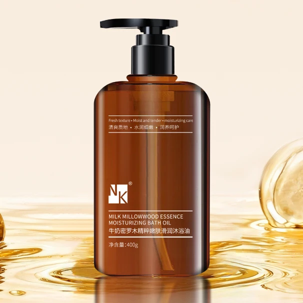 特 牛奶密罗木精粹嫩肤滑润沐浴油  净含量400G H7234 F516到28.9