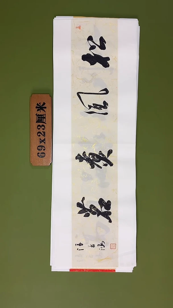 书法书法 张若鸿 尺寸69cm*23cm