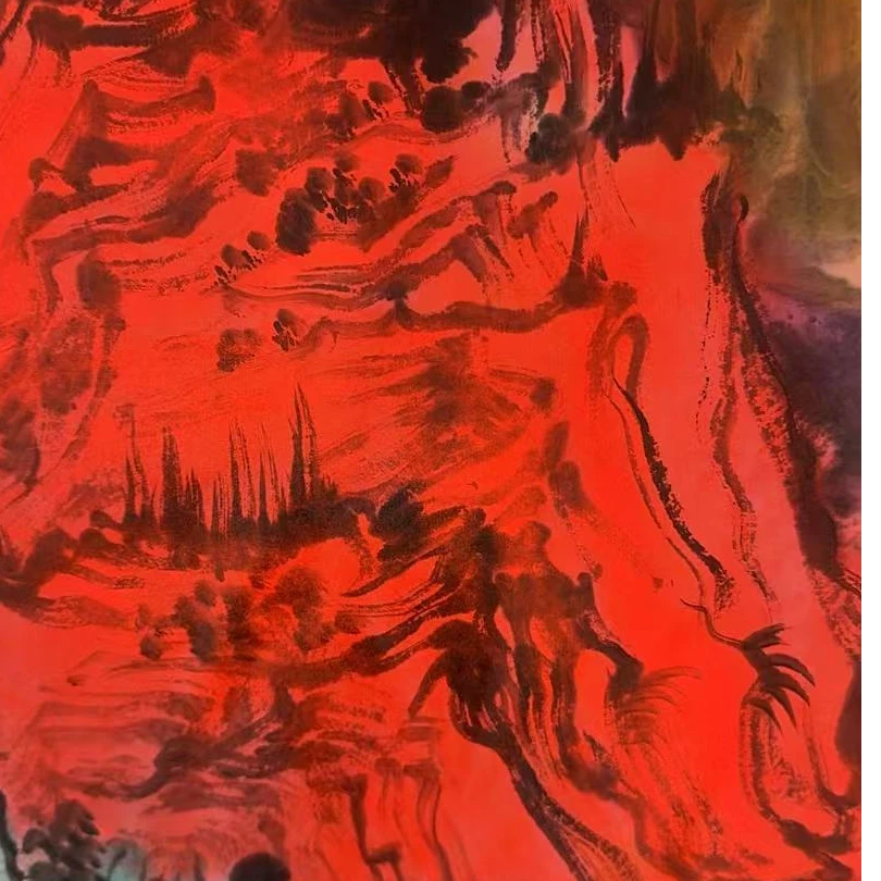 橱窗展示/苏珊（苏三秋）/宣纸国画/不带框