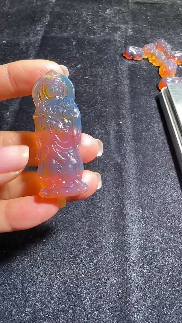 琥珀颈饰未镶嵌37