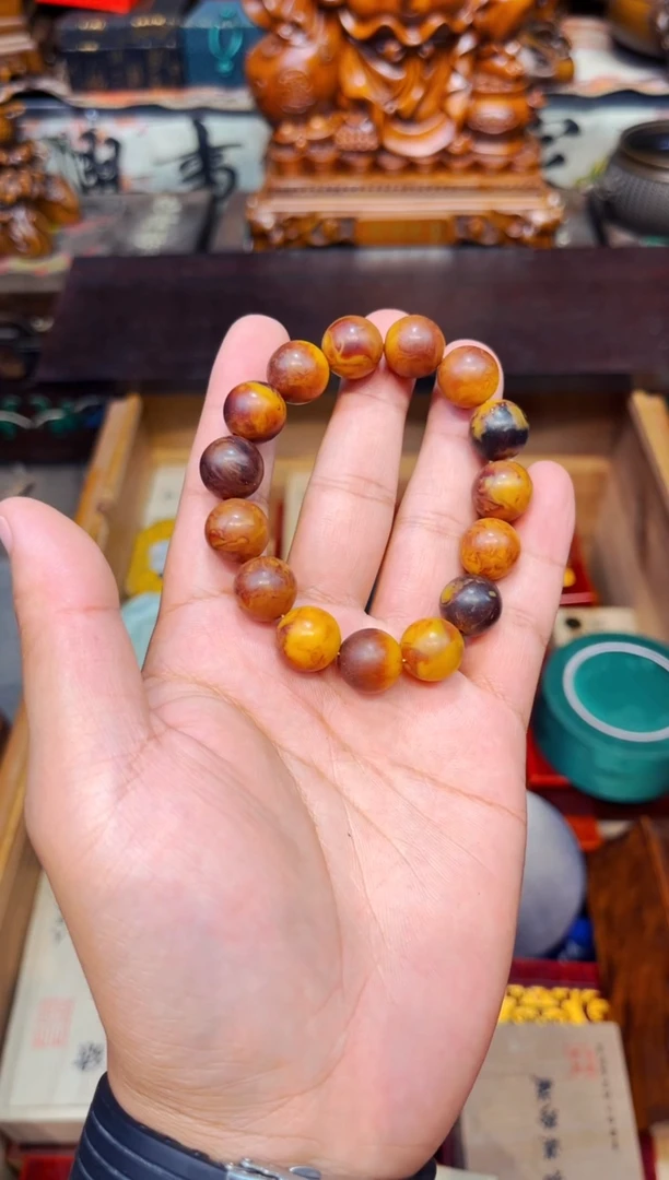 未镶嵌蜜蜡裸石A瑞哥专属高端精品39