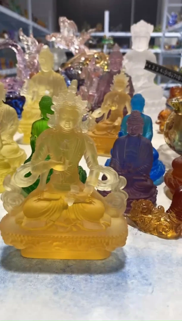 手工艺品琉璃312 古法琉璃 微瑕 不退不换