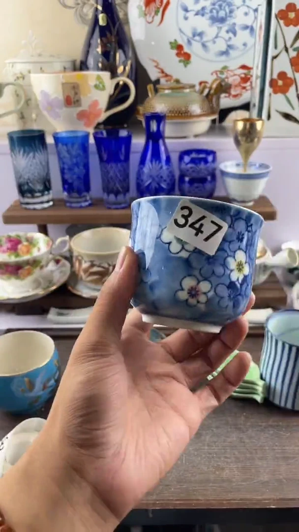 瓷片花*347满28元包邮谨慎参拍