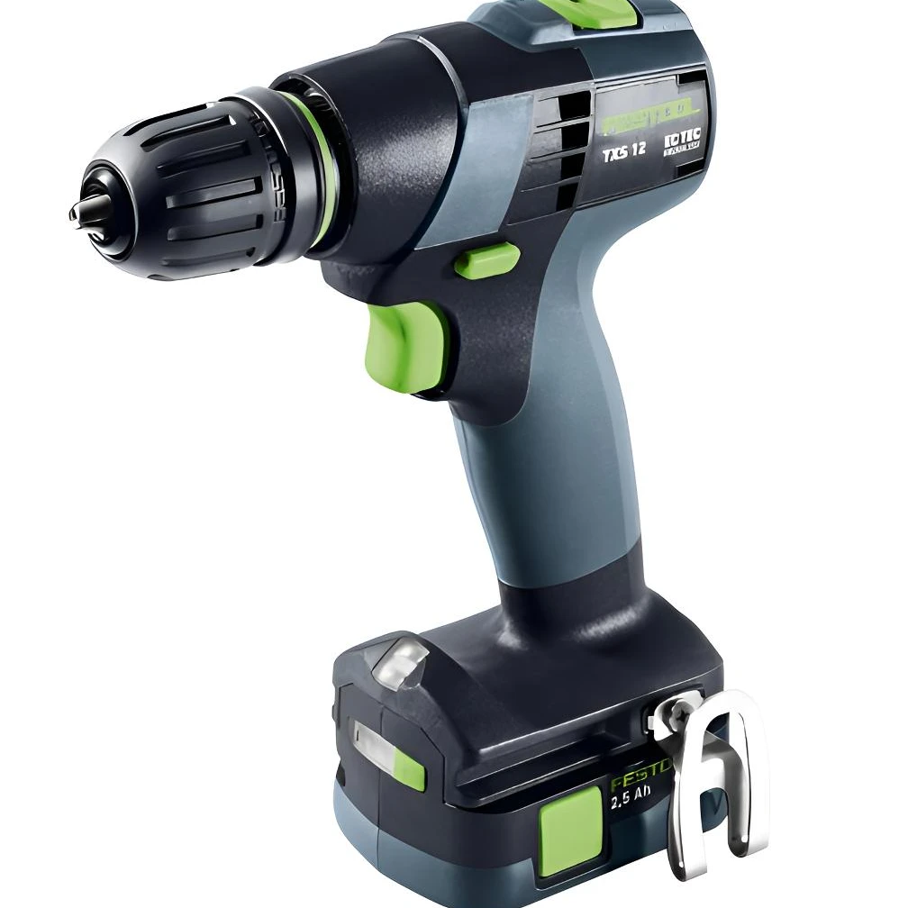 Festool费斯托工具 电钻TXS12（含2电1充）锂电手持无绳13档调节