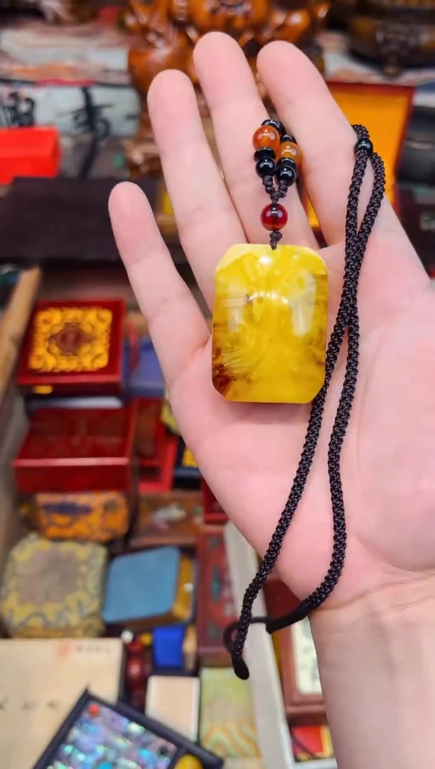 未镶嵌蜜蜡裸石B瑞哥专属高端精品39