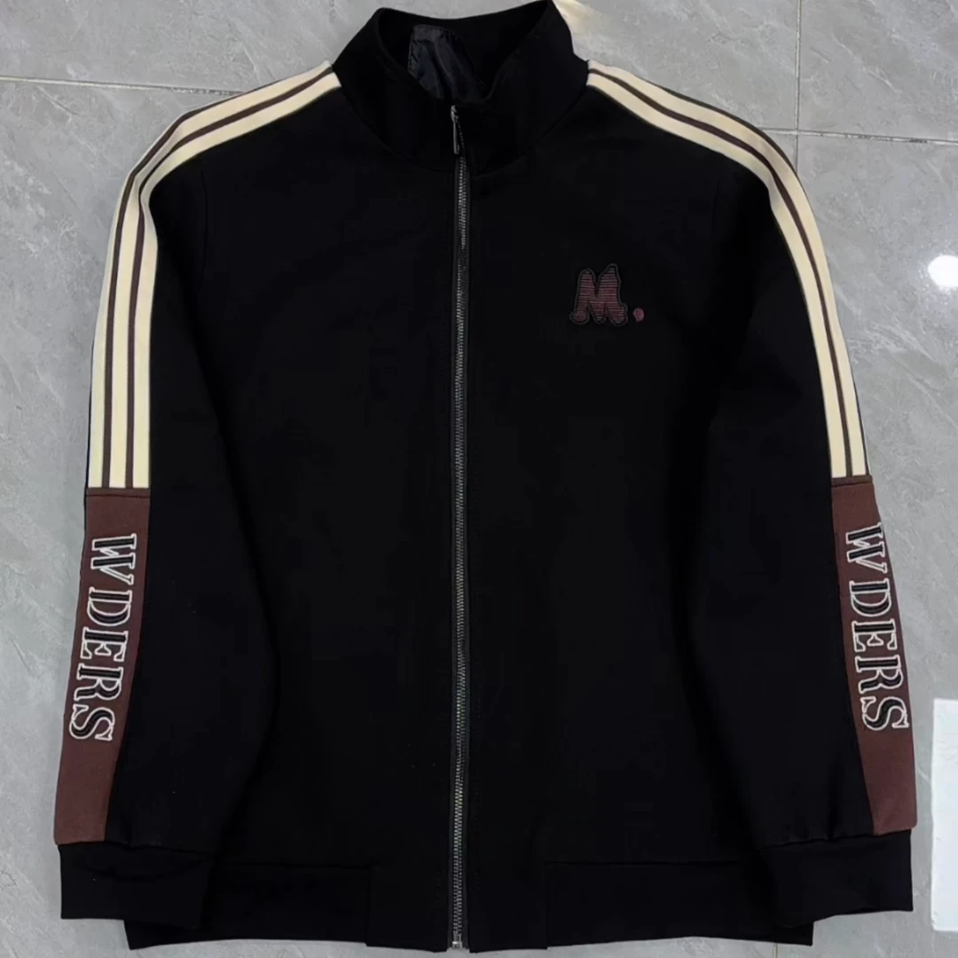 2024男士春季新款百搭时尚潮流宽松休闲运动夹克男士外套立领