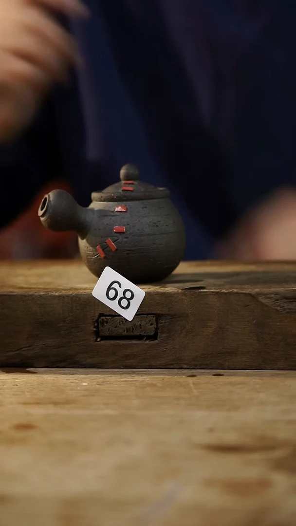 瓷片开播福利！！不顾一切之落单福利！！锔钉壶