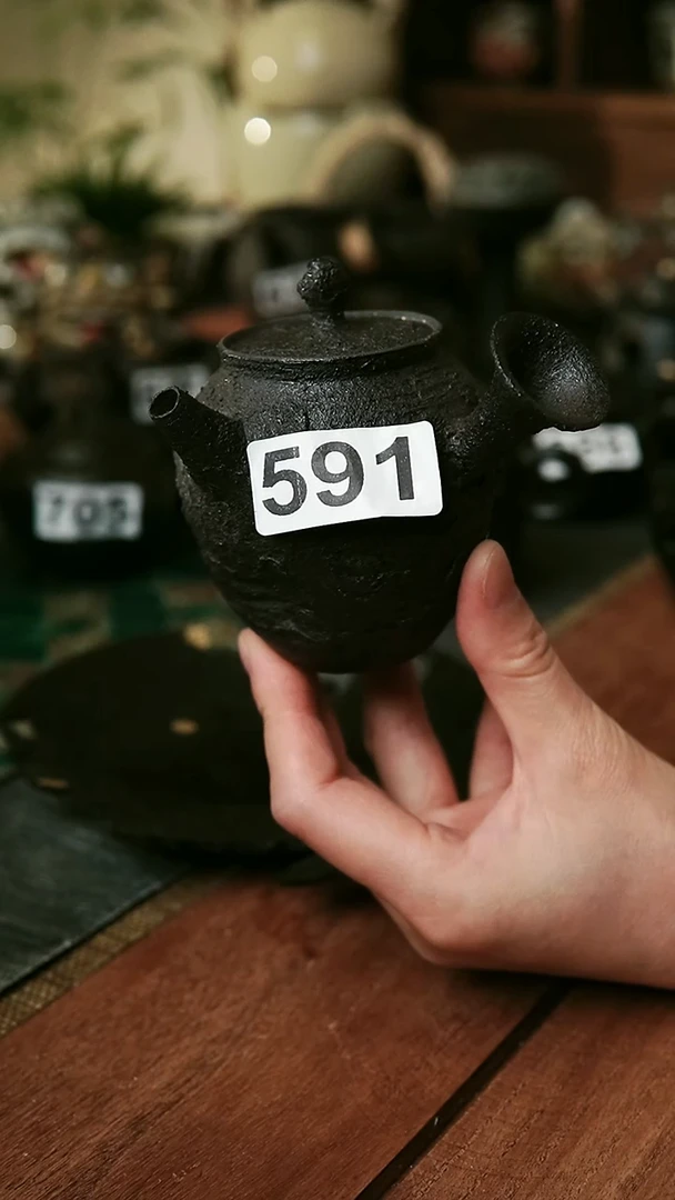 150毫升侧把茶壶全手工茶壶