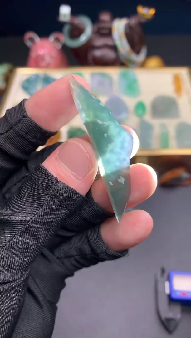 未镶嵌定制翡翠三**泰天然翡翠裸石（包工）