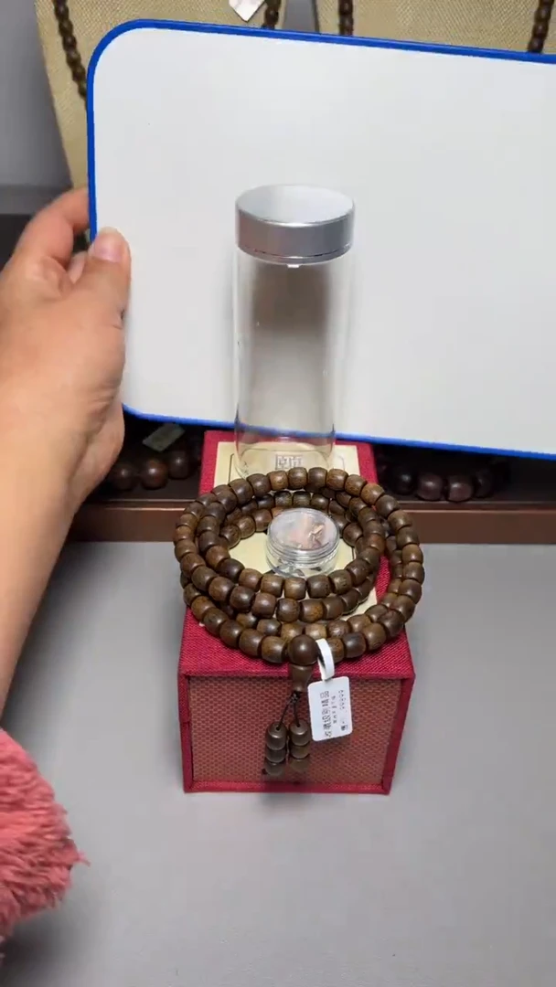 【闪购商品】沉香手串富森红土0.9多圈桶珠