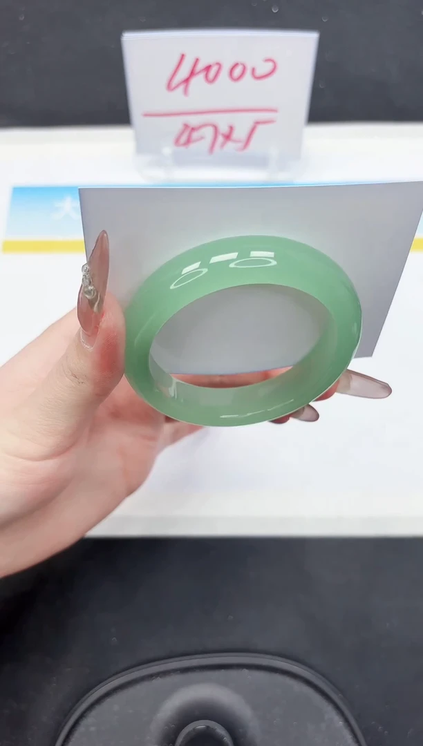 【闪购商品】石英质玉手镯未镶嵌A89-54.3