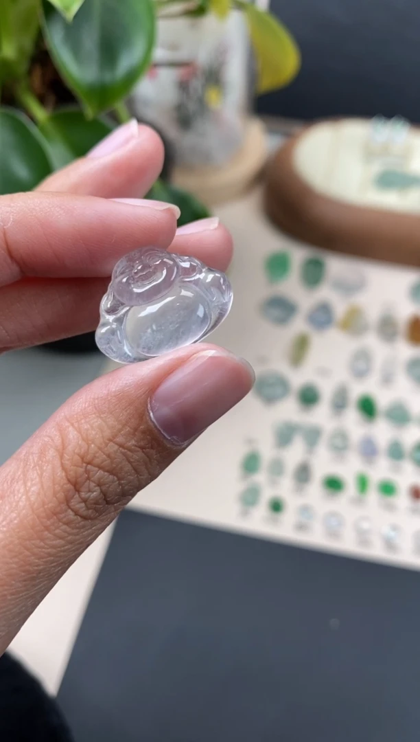 【闪购商品】翡翠颈饰未镶嵌翡翠高冰佛公