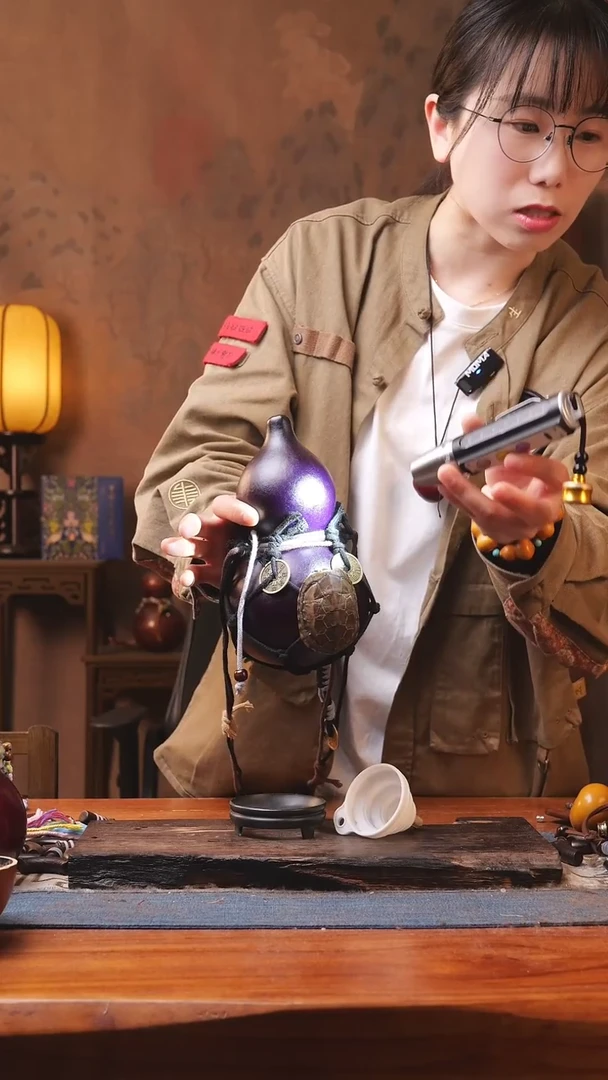 【闪购商品】314号精品大漆葫芦防腐防渗装水茶酒